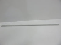 Pemko Brush Door Bottom Sweep, Clear Anodized Aluminum with 0.625" Gray Nylon Brush insert, 0.25" Width, 1.375" H x 48" L - 18061CNB48